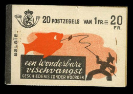 België A35b - Boekje "Een Wonderbare Vischvangst" - "Krefft" - 1941 - Zwarte Rugband - 1907-1941 Anciens [A]