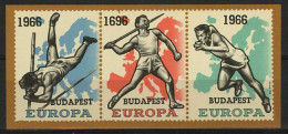 België E98-Cu1 - Europese Atletiekkampioenschappen Te Budapest - Met Jaartal 1696 ! - Sonstige & Ohne Zuordnung