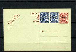 België PK - Postkaart Met Aanvullende Waarden -  "-10%" Met Bijfrankering 724k 2x - Nieuw - 1946 -10%