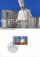 Liechtenstein - 854 Mensch Und Arbeit - Gastgewerbe - Koch - Cartoline Maximum