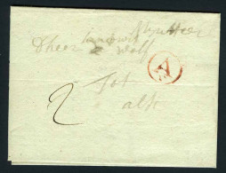 België Voorloper - Brief Van Antwerpen Naar Ath - 1781 - 1714-1794 (Paises Bajos Austriacos)