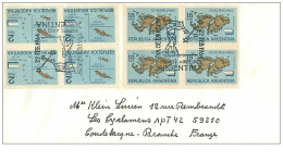 TIMBRES.n°2870.EXPEDITION POLAIRE.REPUBLICA ARGENTINE-COUDEKERGUE BRANCHE FRANCE.TIMBRES - Autres & Non Classés