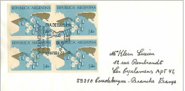 TIMBRES.n°2873.EXPEDITION POLAIRE.REPUBLICA ARGENTINA-COUDEKERQUE BRANCHE FRANCE.1964 - Autres & Non Classés