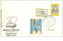 TIMBRES.n°2875.EXPEDITION POLAIRE.ANTARTIDA ARGENTINA.1979.TIMBRES.CACHETS - Otros & Sin Clasificación