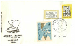 TIMBRES.n°2874.EXPEDITION POLAIRE.ANTARTIDA ARGENTINA.1979.TIMBRES.CACHETS - Altri & Non Classificati