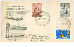 TIMBRES.n°2876.EXPEDITION POLAIRE.ANTARTIDA ARGENTINA BUENOS AIRES.1967.TIMBRES.CACHETS - Other & Unclassified