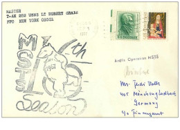 TIMBRES.n°2917.EXPEDITION POLAIRE.16 TH MSTS SEASON.NEW-YORK-GERMANY.1967 - Other & Unclassified