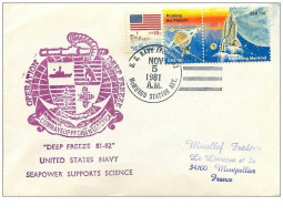 TIMBRES.n°2933.EXPEDITION POLAIRE.US NAVY UNITED STATES-MONTPELLIER FRANCE.1981 - Autres & Non Classés