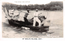 Sports - N°67109 - Pêche - The Kind We Catch - At Wolfe Island, Ont - Surréalisme Et Montage - Pesca