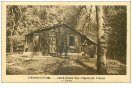 SCOUTISME.n°28182.CHAMARANDE.CAMP ECOLE DES SCOUTS DE FRANCE.LA TANIERE - Scoutismo