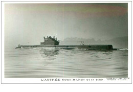 SOUS-MARINS.n°24828.PHOTO DE MARIUS BAR.L'ASTREE 24.11.1959 - Sous-marins