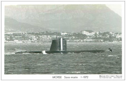 SOUS-MARINS.n°24881.PHOTO DE MARIUS BAR.MORSE.1.1972 - Sous-marins