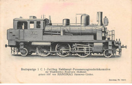 RUSSIE - SAN28952 - Train - Locomotive - Gare - Breitspurige 1 C 1 - Zwilling NaBdampf Personenzugtenderlokomotive - Russland