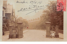 Royaume-Uni - N°61379 - BRADFORD - Entrée D'un Parc - Carte Photo - Bradford