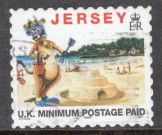 Jersey 1997 Single Stamp From Tourism - Self-Adhesive In Fine Used - Jersey