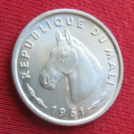 Mali 10 Francs 1961 W ºº - Mali (1962-1984)