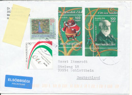 Hungary Cover Sent To Germany 7-2-2014 Topic Stamps Good Franked - Briefe U. Dokumente