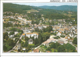 AMBAZAC EN LIMOUSIN - Vue Aérienne - Carte Toilée - Ambazac