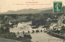 31 - Montréjeau - Vue Sur La Vallée De La Garonne Et Polignan - Oblitération Ronde De 1910 - CPA - Voir Scans Recto-Vers - Montréjeau