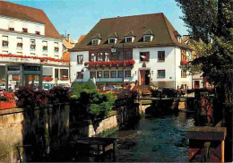 67 - Niederbronn Les Bains - L'Hôtel De Ville Et Le Ruisseau - Automobiles - CPM - Voir Scans Recto-Verso - Niederbronn Les Bains