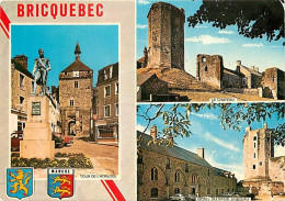 50 - Bricquebec - Multivues - Blasons - CPM - Voir Scans Recto-Verso - Bricquebec