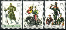 België 1293/95 - Militaire Uniformen - Gestempeld - Oblitéré - Used - Gebraucht