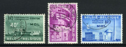 België 1195/97 - EURATOM - Mol - Gestempeld - Oblitéré - Used - Used Stamps