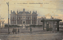 CAUDEBEC LES ELBEUF - La Mairie - (carte Toilée) - Caudebec-lès-Elbeuf