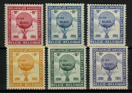 België E57/62 ** - Ballons "Belgica"  - Erinofilia [E]