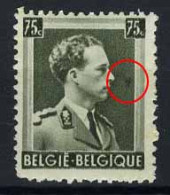 België 480-Cu ** - Koning Leopold III - Bijgewerkte Achtergrond - Retouche - Altri & Non Classificati