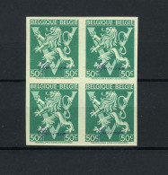 België 678 ON ** - Heraldieke Leeuw Met Grote "V" - "V" De Londres - Ongetand Met Specimen - Met Nummer - MNH - Sonstige & Ohne Zuordnung