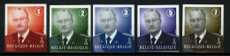 België 3695/99 ON - Koning Albert II - S.M. Le Roi Albert II - Nouveau Système - Ongetand - Non Dentelé - 1981-2000