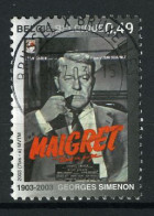 België 3167 - Georges Simenon - "Maigret Tend Un Piège" - Gestempeld - Oblitéré - Used - Used Stamps