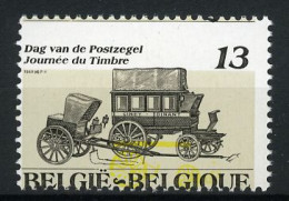 België 2322-Cu ** - Dag V. De Postzegel - Journée Du Timbre - Verschoven Achtergrondkleur - Avec énorme Décalage - Ohne Zuordnung