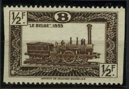 België TR304 ** - Locomotief - Links En Rechts Ongetand - Non Dentelé à Gauche Et à Droite - Sonstige & Ohne Zuordnung