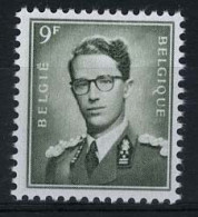 België 1073 ** - Koning Boudewijn - Type Marchand - MNH - LUXE - 1953-1972 Bril