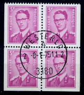 België 1485f + 1485g - Koning Boudewijn - Uit Postzegelboekje - Used Stamps