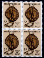 België 1175 - Dag Van De Postzegel - Journée Du Timbre - Jan Bode - Blok Van 4 - Unused Stamps