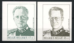 België 2738/39 ON - Koningshuis - Koning Leopold III - Koning Boudewijn I - 1981-2000