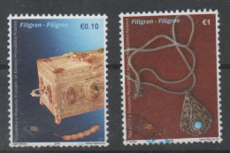 Kosovo 2008, Used, Michel 106, 110, Filigree - Kosovo