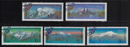 RUSSIA 1986 SCOTT #5481-5485  USED - Usati