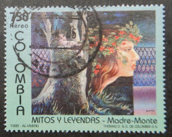 Colombia 1995 (2b) Airmail Madre Monte Art - Colombia