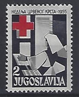 Jugoslavia 1955  Zwangszuschlagsmarken (*) MM  Mi.15 - Beneficenza