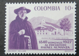 Colombia 1958 (4a) Father Almanza Commemoration - Colombia