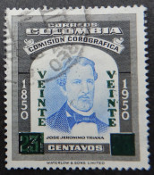 Colombia 1958 (1b) Jose Jeronimo Triana Surcharged - Colombia