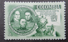 Colombia 1957 (5a) Congress Worldpostunion - Colombia