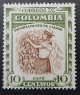 Colombia 1956 (13a) Café Departamento De Calidas - Colombia