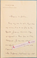 ● L.A.S 1933 Edgar JANSSENS Professeur Psychologie Trooz Liège Belgique > Docteur Masquin Lettre Autographe LAS Hasselt - Escritores