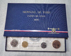 Coffret Fleur De Coin 1974. - BU, Proofs & Presentation Cases