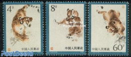 China People’s Republic 1979 Tigers 3v, Mint NH, Nature - Animals (others & Mixed) - Cat Family - Nuevos